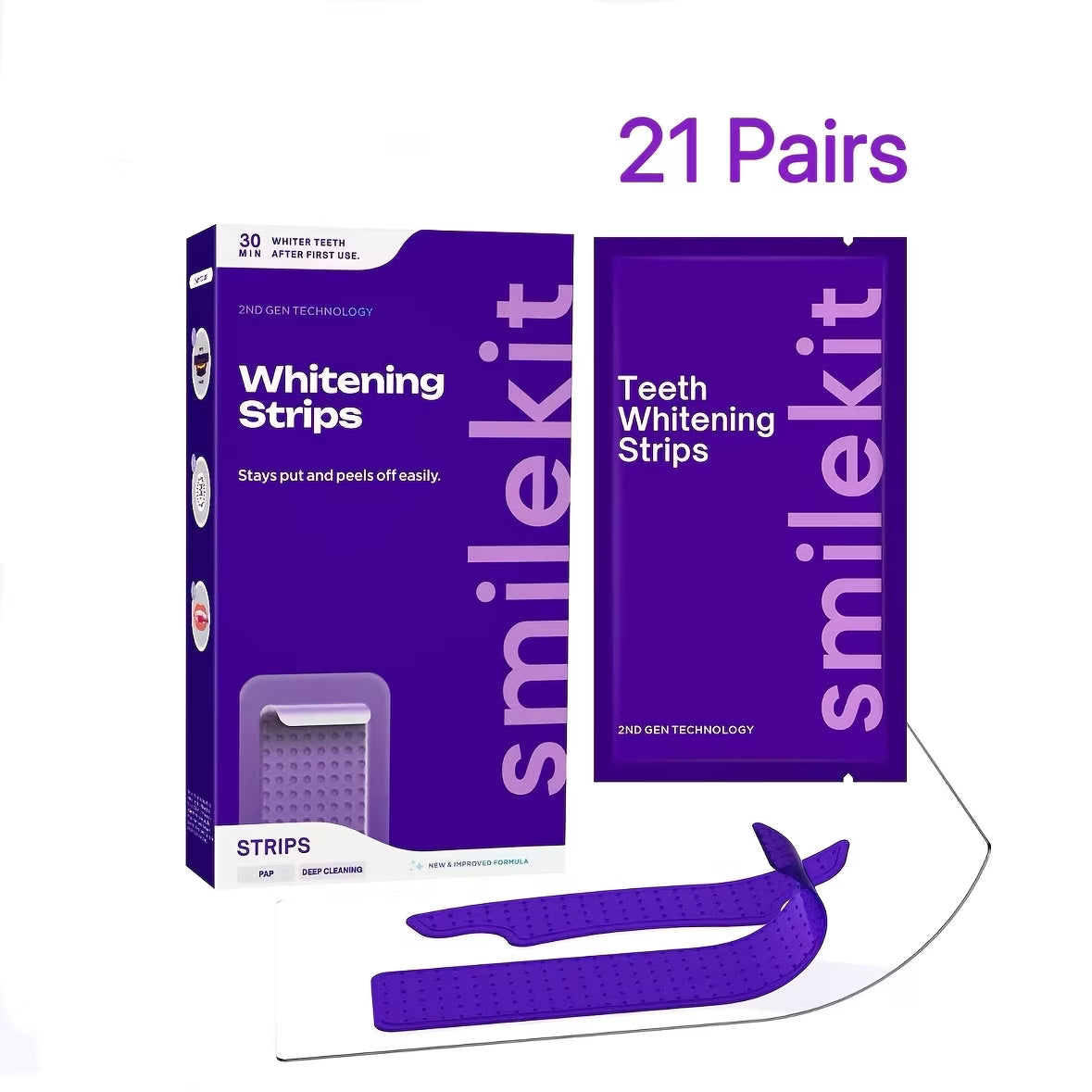 SmileKit Purple Whitening Strips